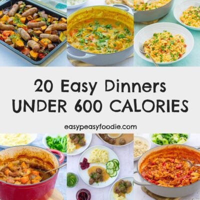 20 Easy Dinners Under 600 Calories