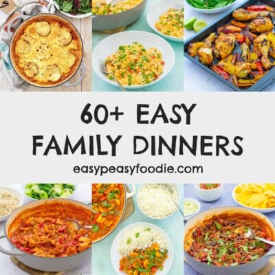 60+ Easy Family Dinner Recipes