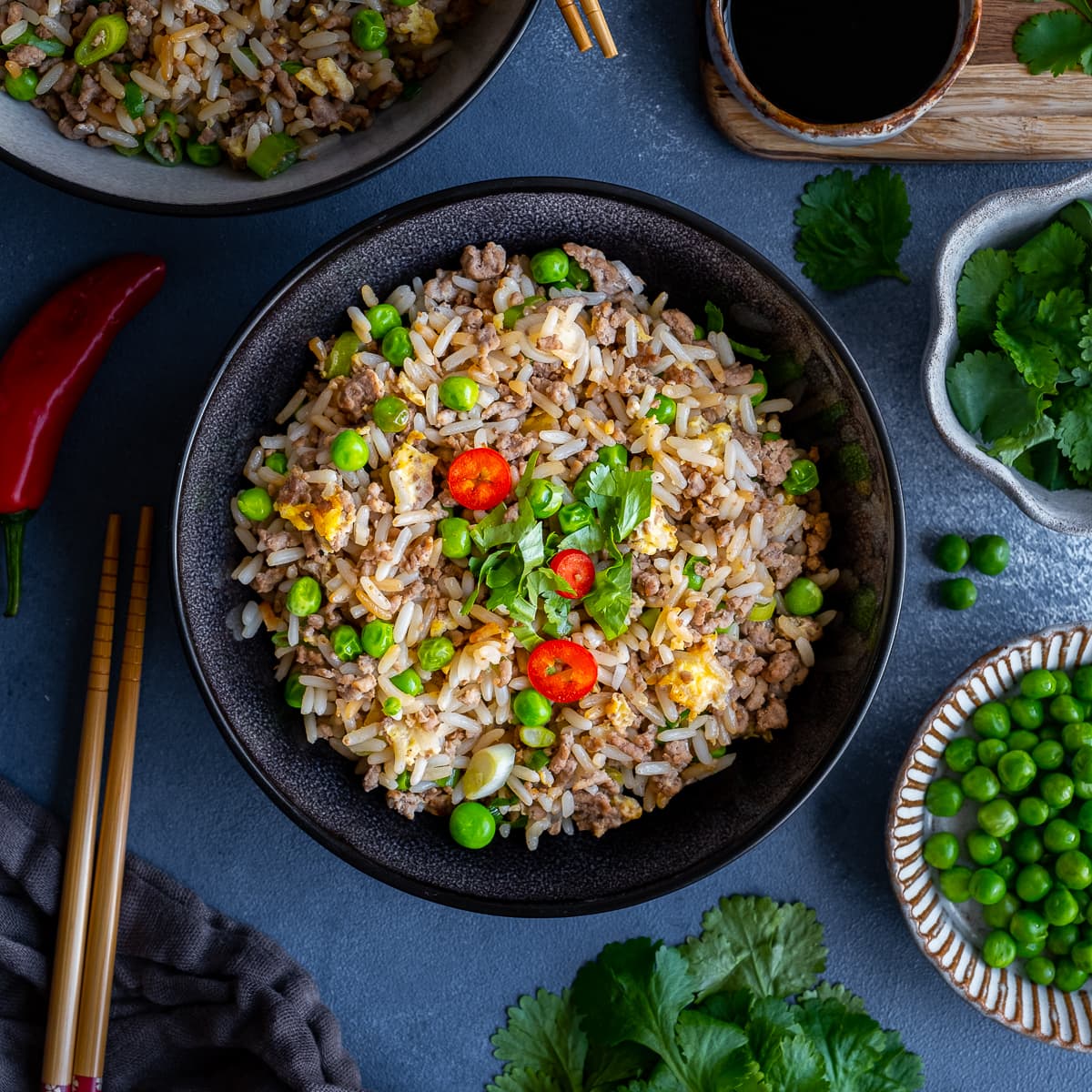 Beef Fried Rice Hero