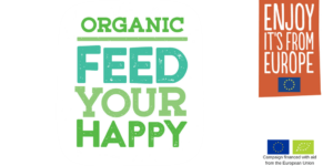 Organic. Feed Your Happy Logo