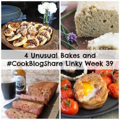 4 Unusual Bakes and #CookBlogShare Linky Week 39