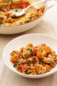 Chicken and Butternut Squash Pilaf