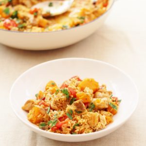 Chicken and Butternut Squash Pilaf