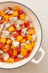 Chicken and Butternut Squash Pilaf