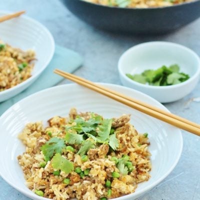 Chinese Style Lamb Fried Rice