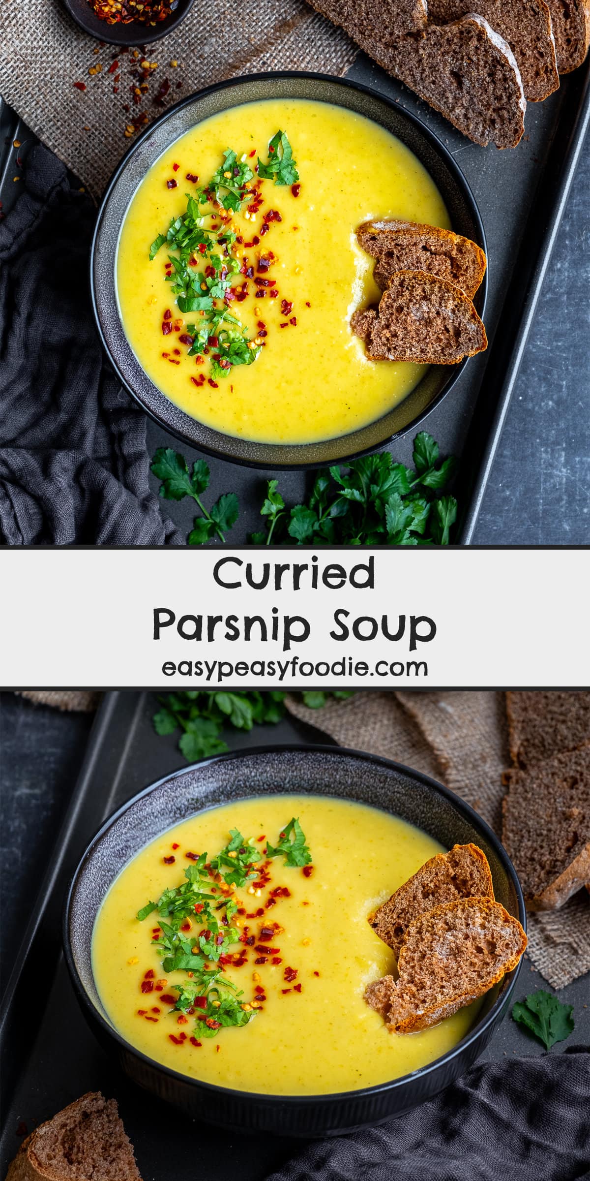 Curried Parsnip Soup Pin