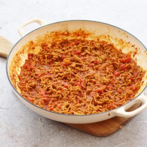 Curried Shepherds Pie with Sweet Potato Mash Topping