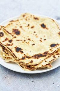 Easy 2 Ingredient Yogurt Flatbreads 