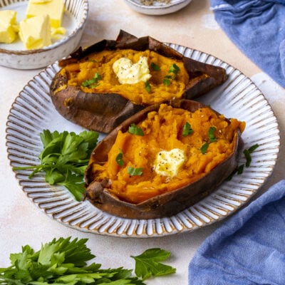 Easy Baked Sweet Potatoes