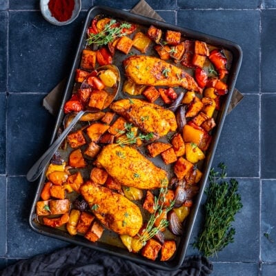 Easy Chicken Breast Traybake