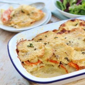 Easy Christmas Vegetable Gratin