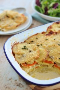 Easy Christmas Vegetable Gratin 