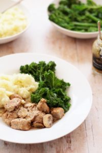 Easy Cider Cream and Mustard Pork