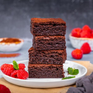 Easy Cocoa Powder Brownies Hero