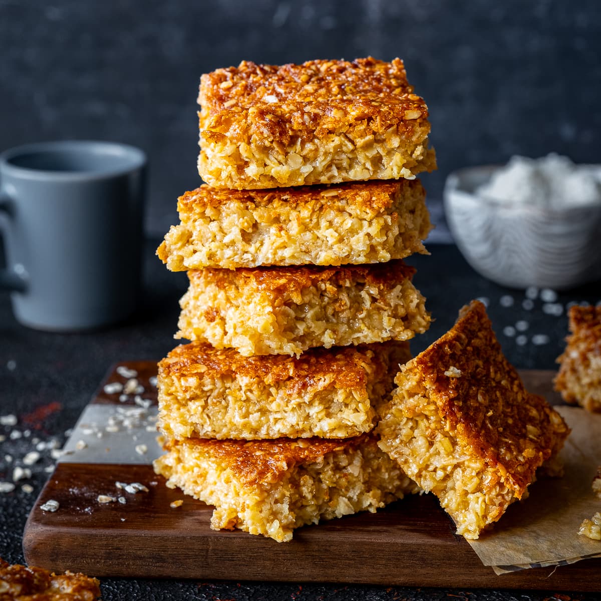 Easy Coconut Flapjacks Hero