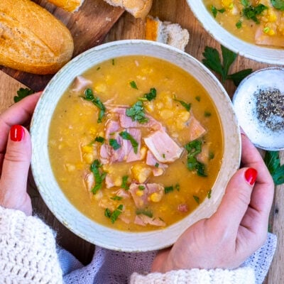 Easy Ham and Split Pea Soup