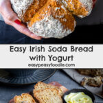 Easy Irish Soda Bread with Yogurt Pin