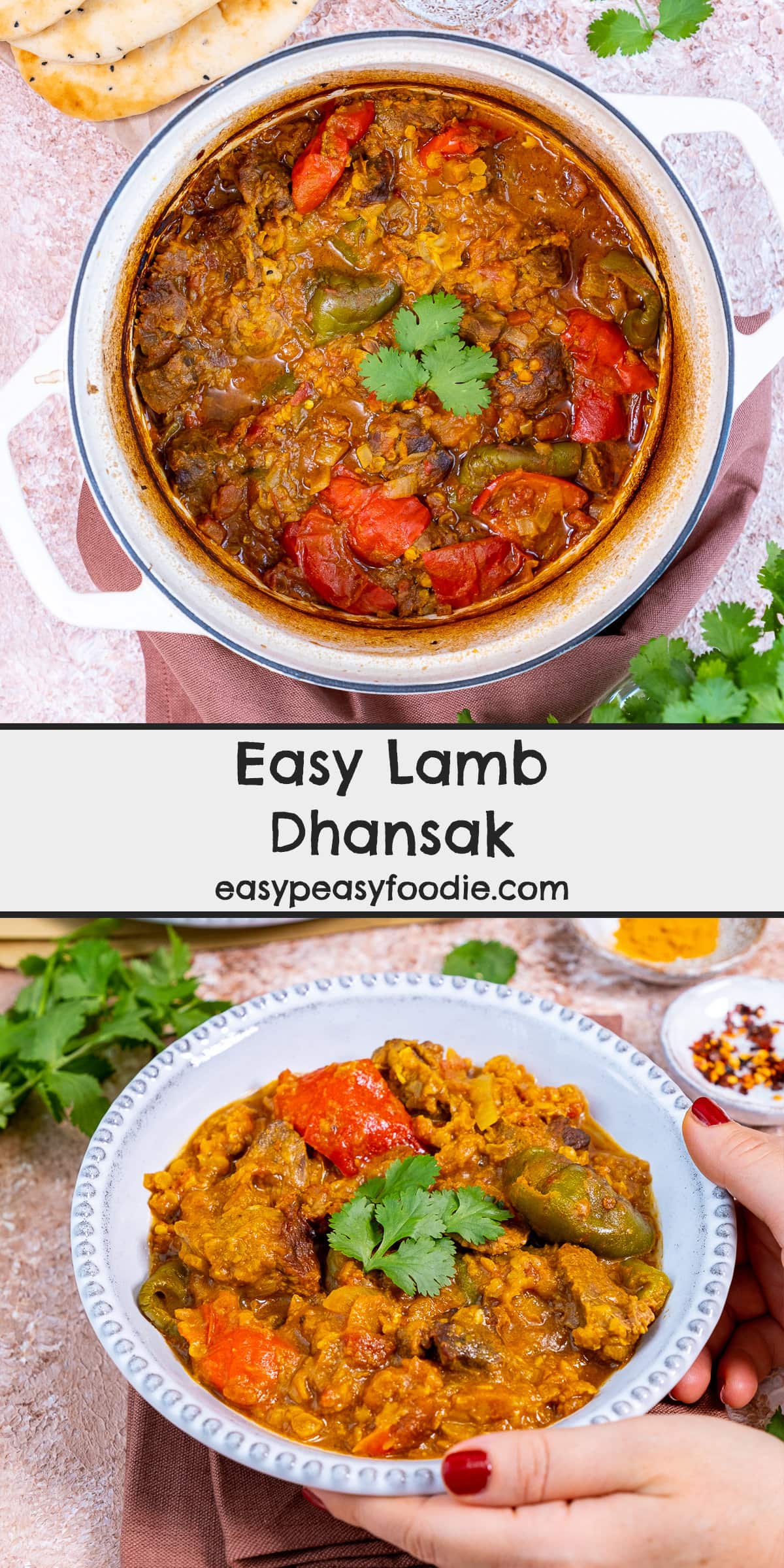 Easy Lamb Dhansak Pin