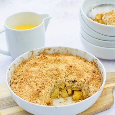 Easy Peasy Apple Crumble