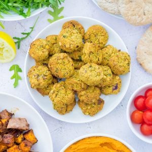 Easy Oven Baked Falafel