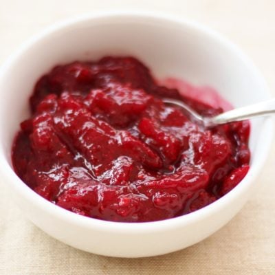 Easy Peasy Cranberry Sauce