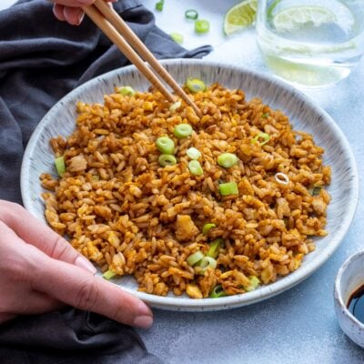 Plain Egg Fried Rice (Chinese Takeaway Copycat)