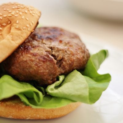 Easy Peasy Homemade Beef Burgers