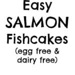 Easy Salmon Fishcakes Pin