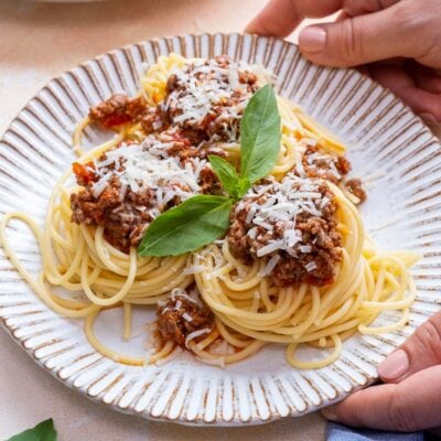 Easy Peasy Spaghetti Bolognese