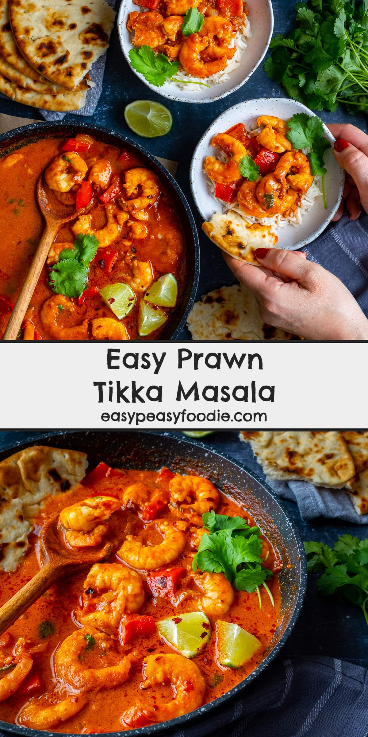 Easy Prawn Tikka Masala Pin