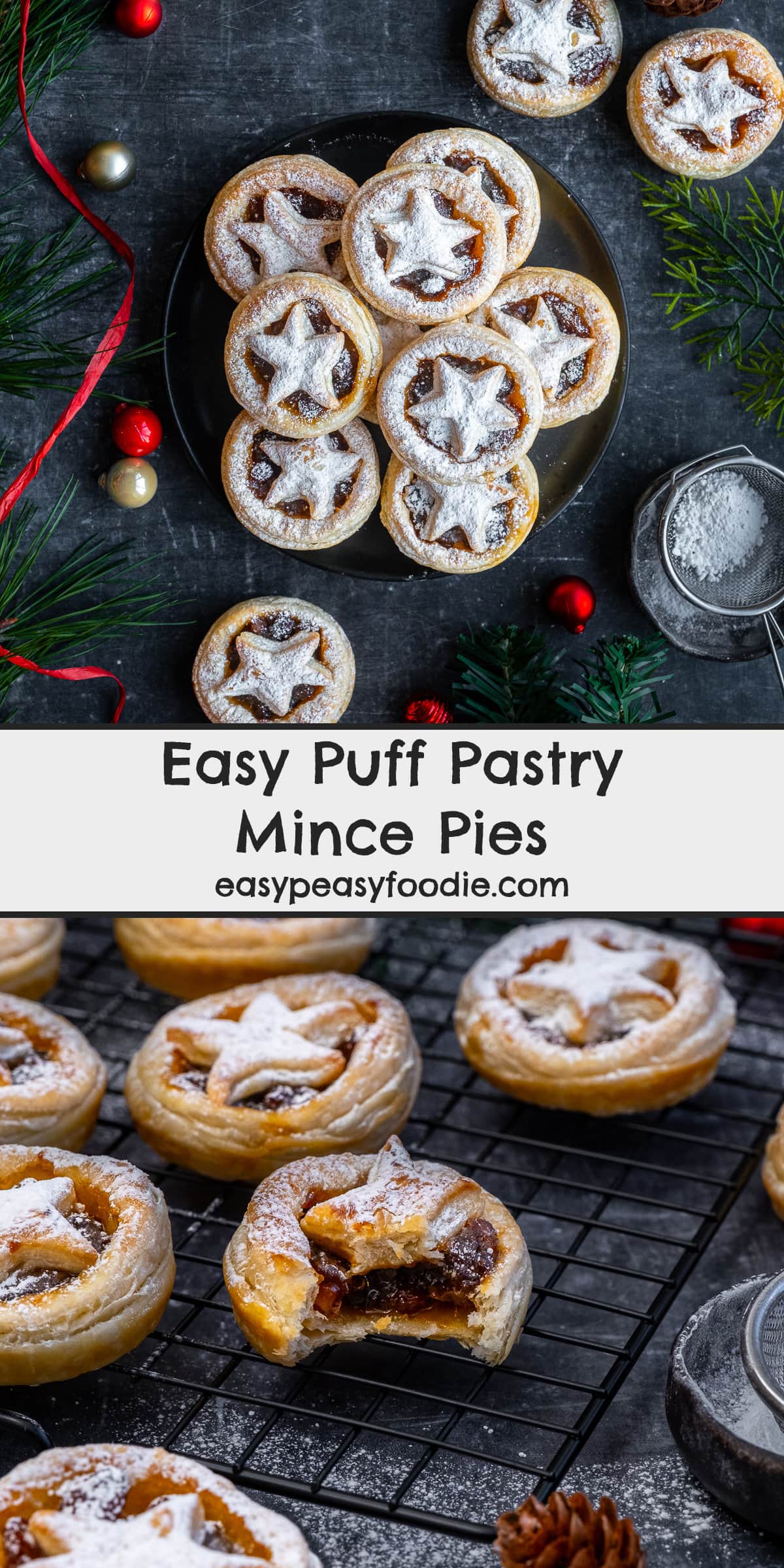 Easy Puff Pastry Mince Pies Pin