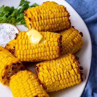 Easy Roasted Corn On The Cob