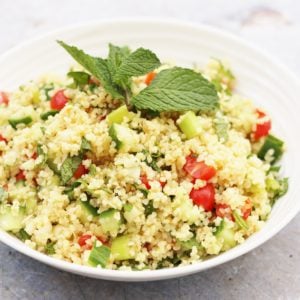 Easy Tabbouleh Salad (Vegan)