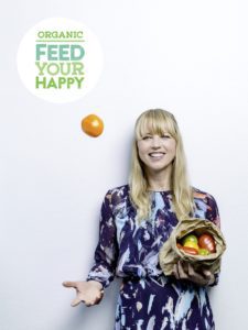 Sara Cox - ambassador for Organic Feed Your Happy campaign