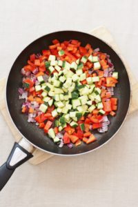 Chickpea and Apricot Couscous Salad for the Flora Lunchbox Challenge