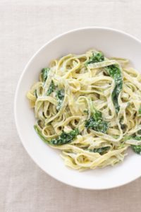 Gargano Pasta with Spinach and Blue Cheese Sauce