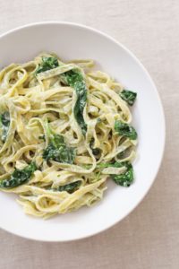 Gargano Pasta with Spinach and Blue Cheese Sauce