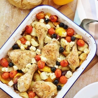 Greek Chicken Traybake