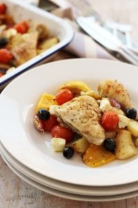 Greek Chicken Traybake with Cypriot New Potatoes