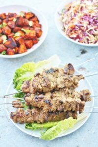 Greek Style Lamb Kebabs (Souvlaki)