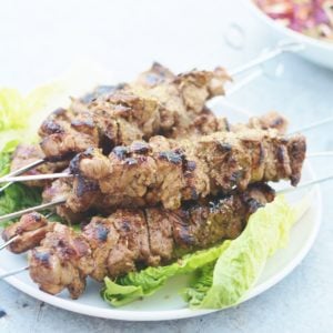 Greek Lamb Kebabs