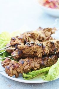 Greek Lamb Kebabs