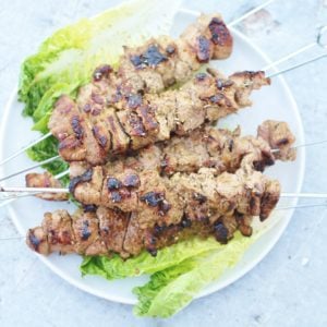 Greek Style Lamb Kebabs (Souvlaki)