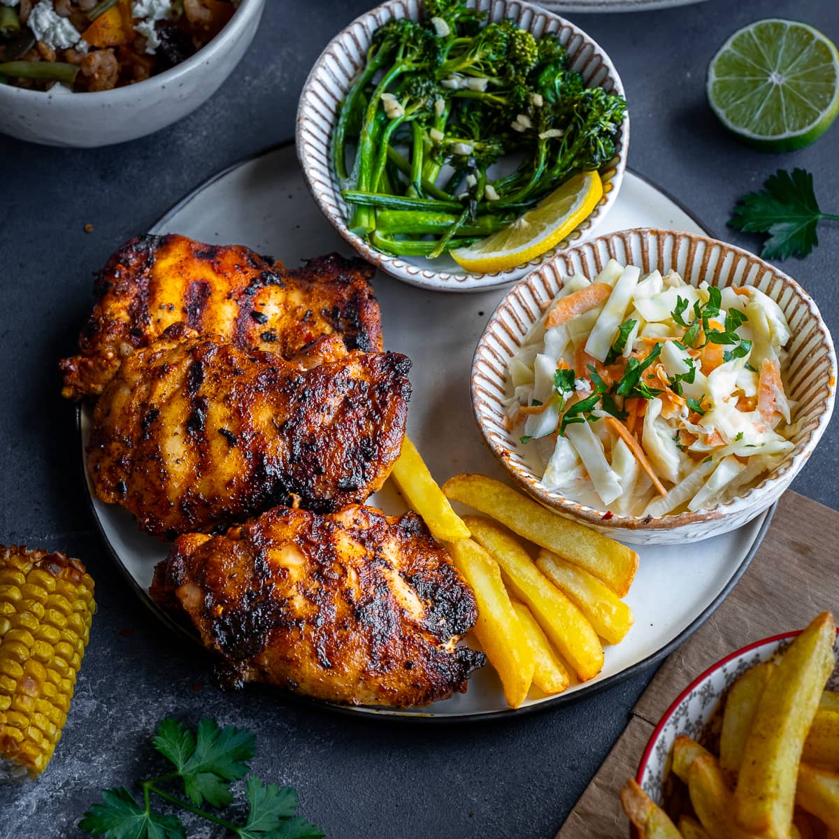 Homemade Nandos Boneless Chicken Thighs