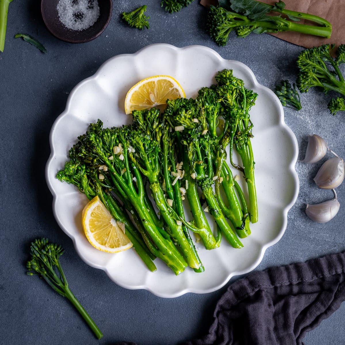 Homemade Nando’s Lemon and Garlic Broccoli