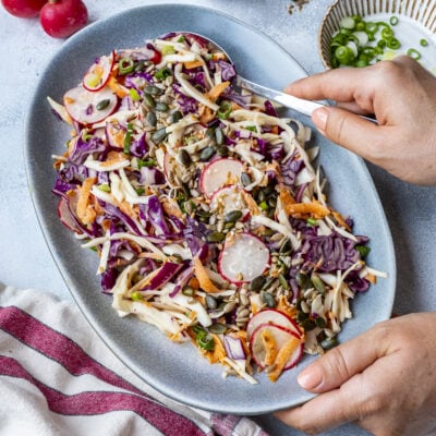 Homemade Nando’s Rainbow Slaw