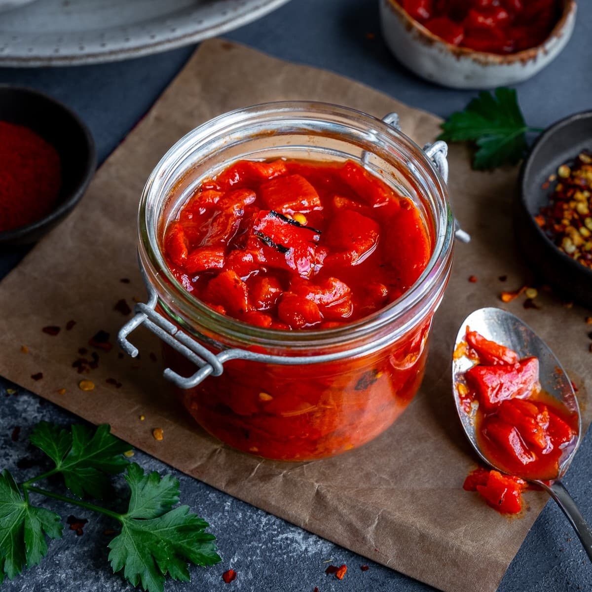 Homemade Nandos Smoky Red Pepper Chutney Hero