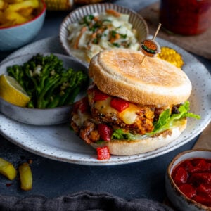 Homemade Nandos Sunset Burgers Hero