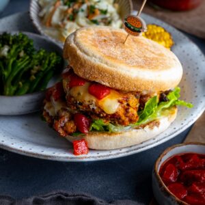 Homemade Nandos Sunset Burgers Hero