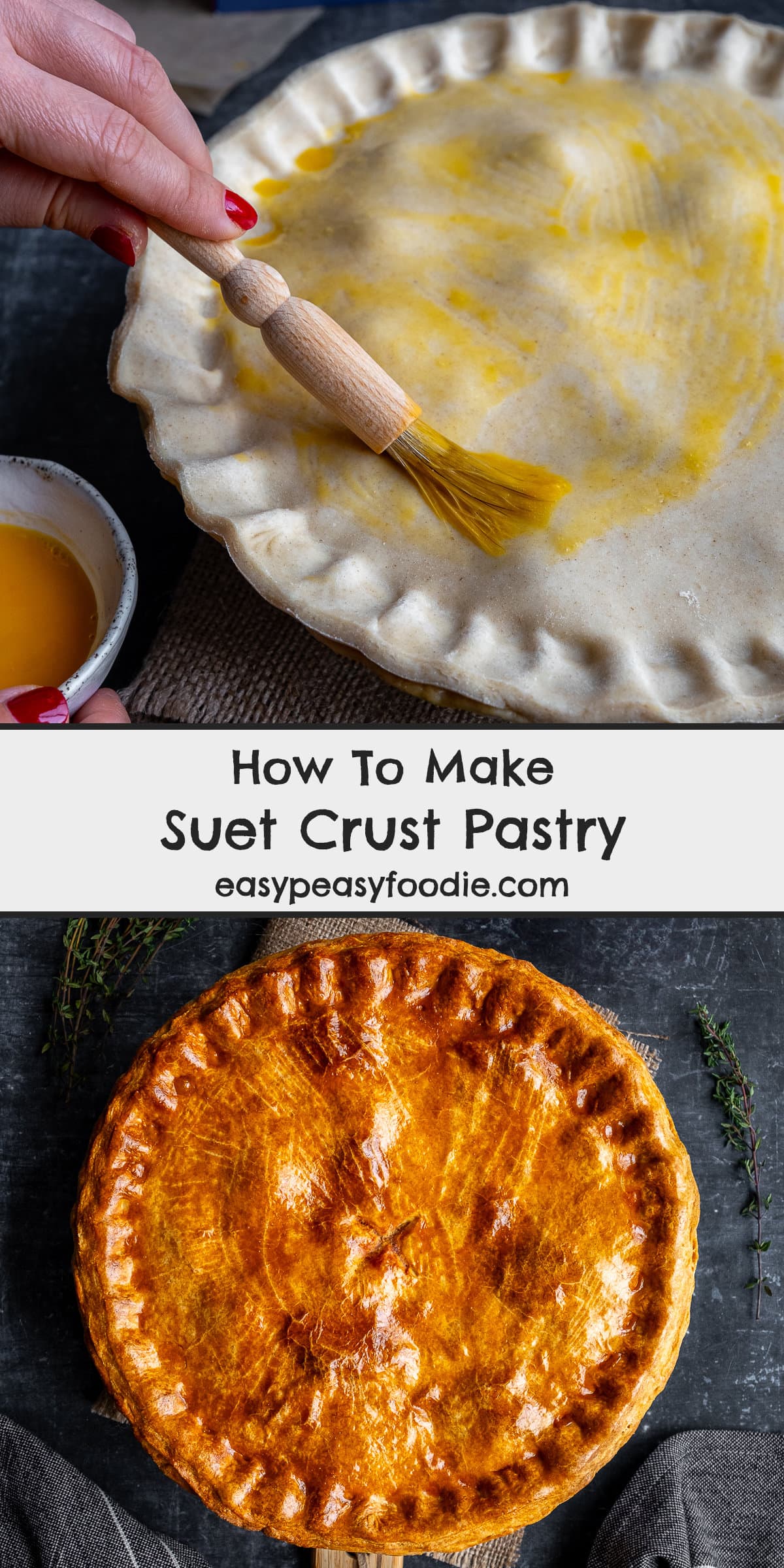 How To Make Suet Crust Pastry Pin